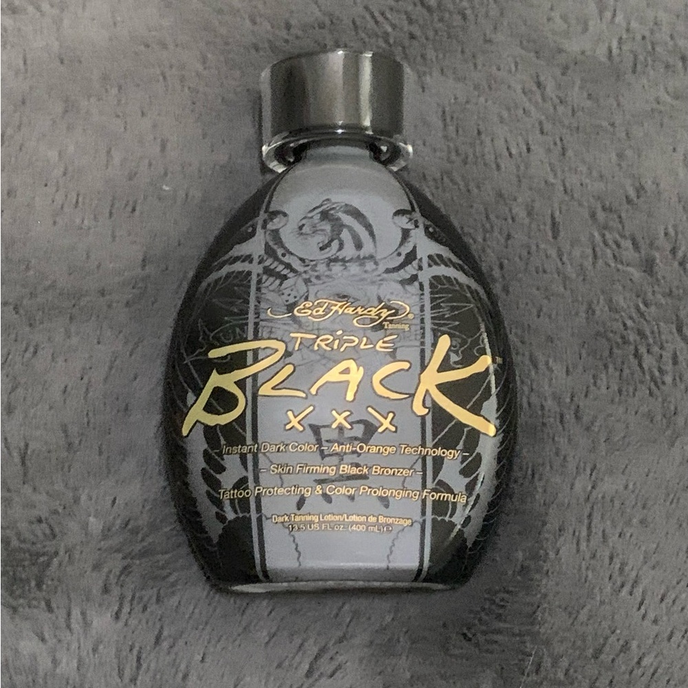 Ed Hardy Triple Black Tanning Lotion